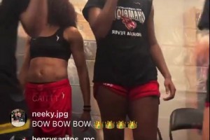 WNBA的妹子真會玩！狂熱隊奪得總裁杯后，對著鏡頭扭臀慶祝！